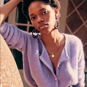 Sézane Lilac Gaspard jumper- Lilac